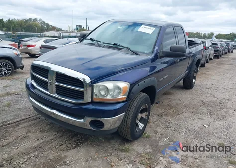 2006 Dodge Ram 1500 Slt/Trx4 Off Road/Sport из США, поврежденный, VIN 1D7HU18N06S667537